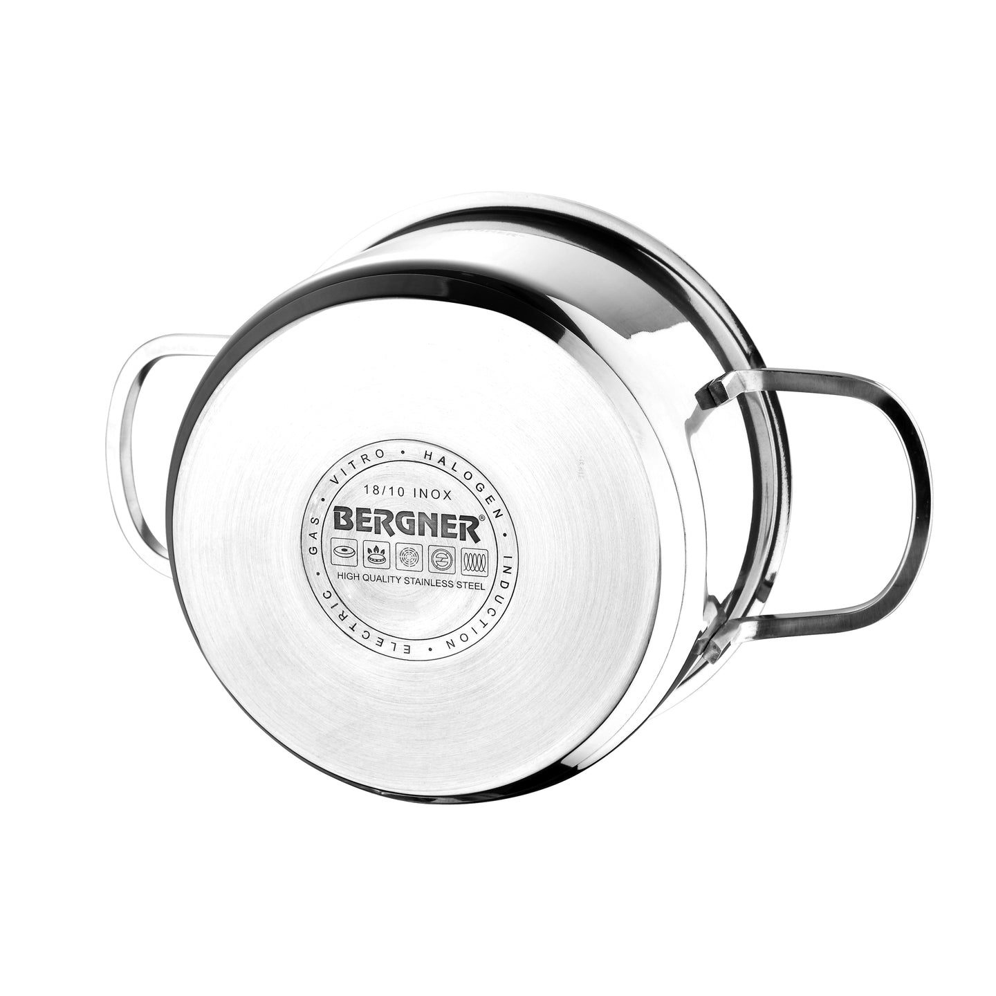 Batería de cocina Bergner de acero inoxidable 6 piezas - Classic (1)